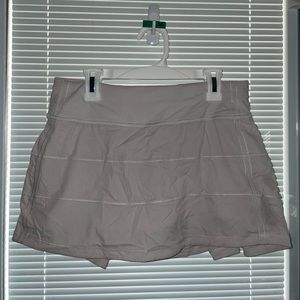 White Lululemon Skirt, Size 4